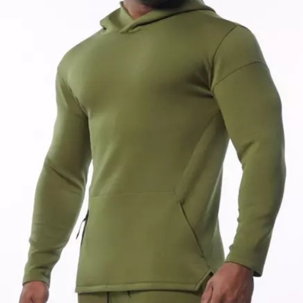 Alphalete - Elements Fitted Hoodie - M - Olive